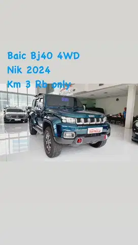 Jeep Baic Bj40 4WD Nik 2024 Tosca on Black Siap Pakai