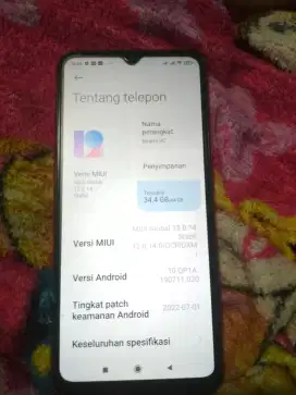Redmi 9C kondisi Bagus