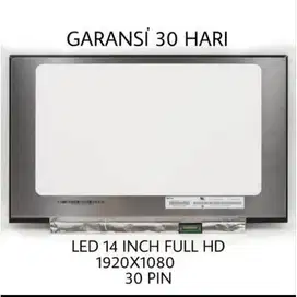 LCD LED Laptop 14 inch 30 pin Small Frame FHD (1920x1080)
