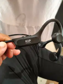 Headset bluetooth kiip dts 10 bone conduction(like new)