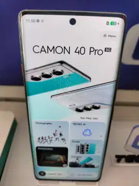 TECNO CAMON 40 PRO 5G GARANSI RESMI