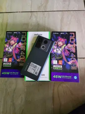 Infinix Note 40pro 5G Ram 8/256GB Fullset  Original