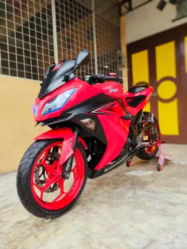 Kawasaki Ninja250 / Ninja 250 Fi 2016, Red Premium Metalic, Unit Mulus