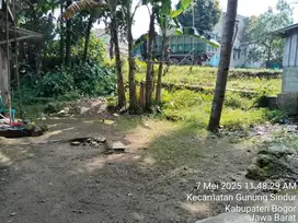 Jual cepat tanah pingir jalan gunung sindur