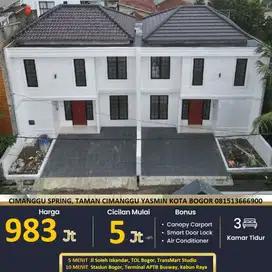 Rumah di Bawah 1 Milyar di Kota Bogor Taman Cimanggu Yasmin