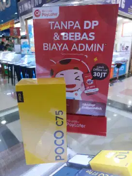 Cicilan Bisa 0% DP Poco C75