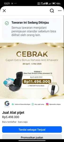 jual alat pijat praktis