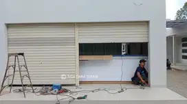 Rolling Door onesheet / rolling door mall, solid, perforated dll