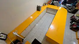 Dijual Interior HPL meja usaha cafe dll bagus berkualitas