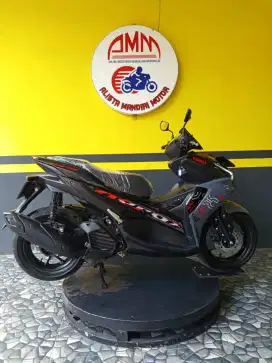YAMAHA AEROX CONN TH 2024 BLACK GREY KM LOW BAYAR VIA CC/PAYLATER