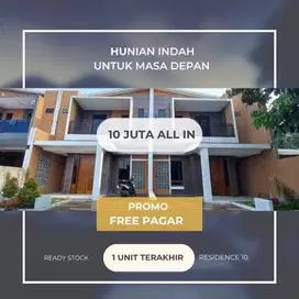 Rumah murah di kawasan Stratagis 5 menit Stasiun Bojong Gede
