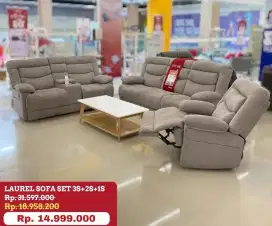 SOFA SET RECLINER MURAH