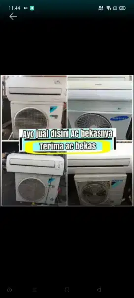 BELI/TERIMA AC BEKAS