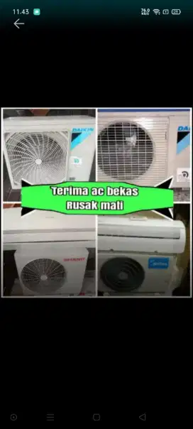 BELI/TERIMA AC BEKAS