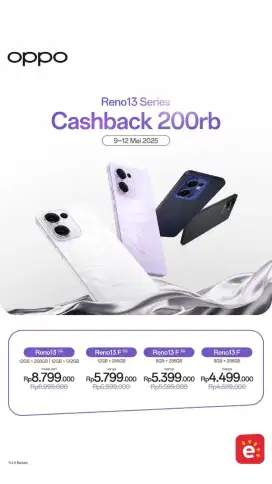 Promo Oppo Reno 13