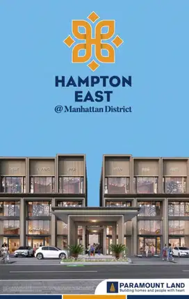 Ruko Hampton East Ruko Kawasan Gading Serpong