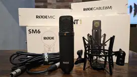 RODE NT1 Kit Mic Condenser (Black) - LIKE NEW Condition!!