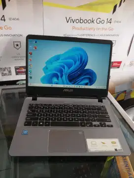 Laptop Asus Vivobook A407M Intel N4000 Ram 4 Ssd 128