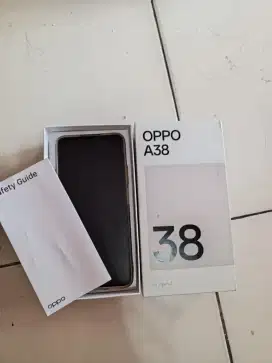 jual oppo a38 ram 6+4 gb mulus normal