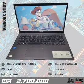 Asus X509MA - Celeron N4020 - Ram 4 GB - SSD 256 GB
