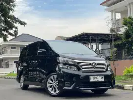 DP 3 JT! Vellfire Z 2.4 Premium Sound AT 2009 Hitam Metalik