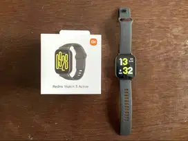 Redmi watch 5 active mulus fullset baru seminggu