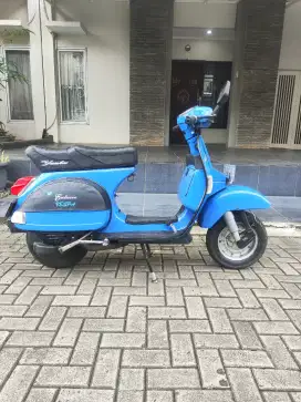 Vespa exclusive 2 1997 elektrik statter full restorasi