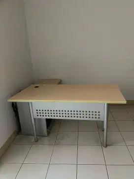 Meja Staff Letter L Ex Kantor