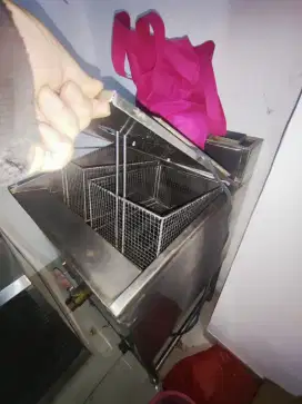 Deep Fryer Gas 2 tungku