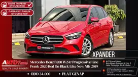 Mercedes Benz B200 W247 Progressive Line Pemk 2020 Red On Black Like N
