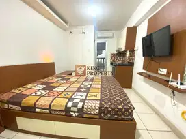 Langsung ke Mall! Studio 21m² Furnished Green Bay Pluit Lantai Rendah