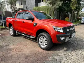 [Km66rb] Ranger Wildtrak DC 4x4 Matic 2014 ANTIK ISTIMEWA Bisa Kredit