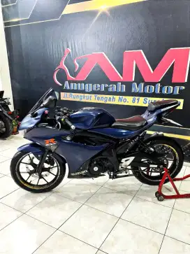Suzuki GSX R 150 KEYLES Th 2021 biru doff gas pol otw riding