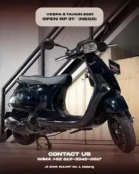 Vespa S125 tahun 2021