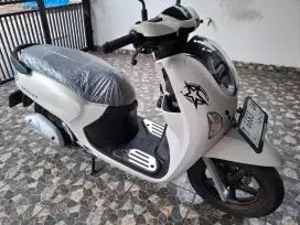Km 1rb new honda scoopy CBS iss 110 keyless 2024 bln 12 pajak panjang