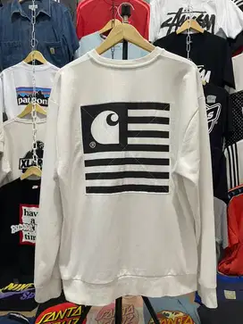 Crew neck Carhatt State Flag patch