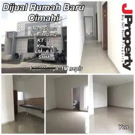 Dijual Rumah Cluster Cimahi istana gardenia 1 M an saja lt 149