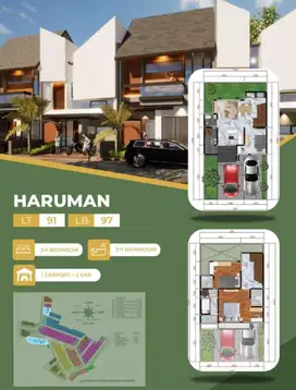 Rumah dua lantai di Depok