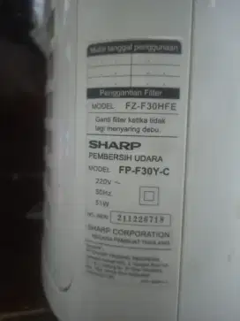 SHARP FP-F30Y-C