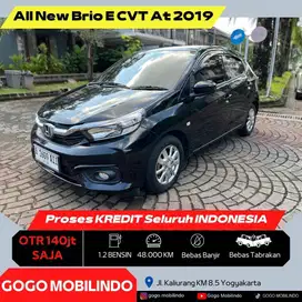 [Km48rb] All New Brio E CVT Matic 2019 ISTIMEWA Kredit Murah