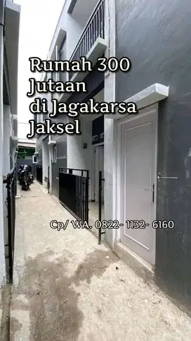 Jual Rumah Murah di Ciganjur Jagakarsa 290 - 340 jutaan Dekat Kahfi 2