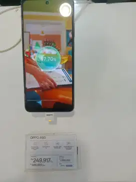Promo cicilan pasti bunga 2,59% oppo A60 cicilan 200rb an, cukup KTP