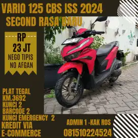 VARIO I25  CBS ISS 2024 SECOND LIKE NEW PLAT TEGAL