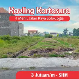15 Menit Transmart Solo Tanah Kavling SHM
