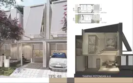 Rumah Modern BSD City Tabebuya – Full Furnished + Lokasi Strategis