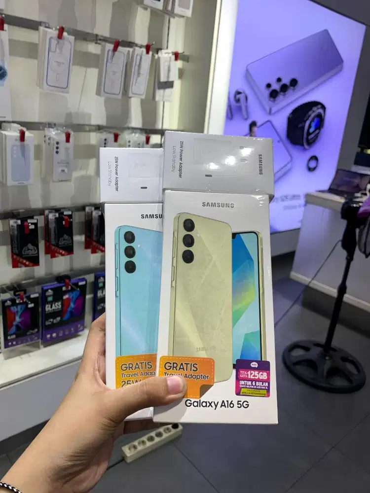 New Samsung A16 5G ram 8+8/256gb Garansi Resmi SEIN, SEGEL,NON REPACK