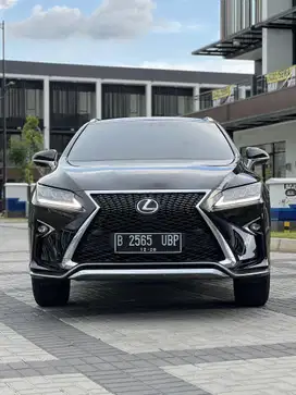 LEXUS RX200T SPORT 2016 HITAM KM 7 RIBU