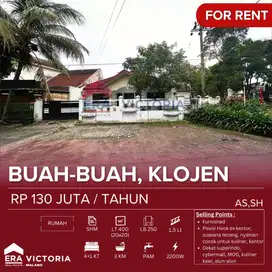 Rumah Posisi Hook Lokasi Area Bareng Klojen Ex Kantor Ada Furnish
