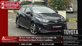 Toyota Yaris TRD Sportivo AT Facelift NIK 2019 Black On Black