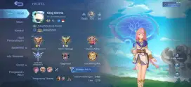 Akun mobile legend ex honor